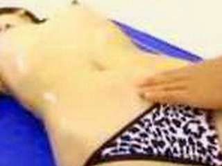 Nippon babe gets slutty, oiled-up and fucked hard 'til she cums in Tokyo XXX.